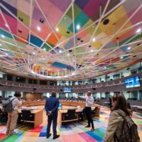 La galleria fotografica della visita alle Istituzioni europee di Bruxelles dei primi classificati al premio giornalistico "L'Europa si racconta"