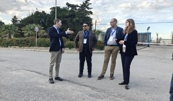 visita commissione europea depuratore acqua dei corsari