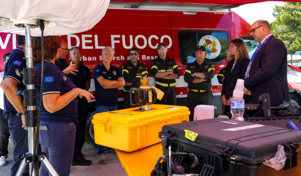 visita commissione europea comando provinciale vigili del fuoco trapani