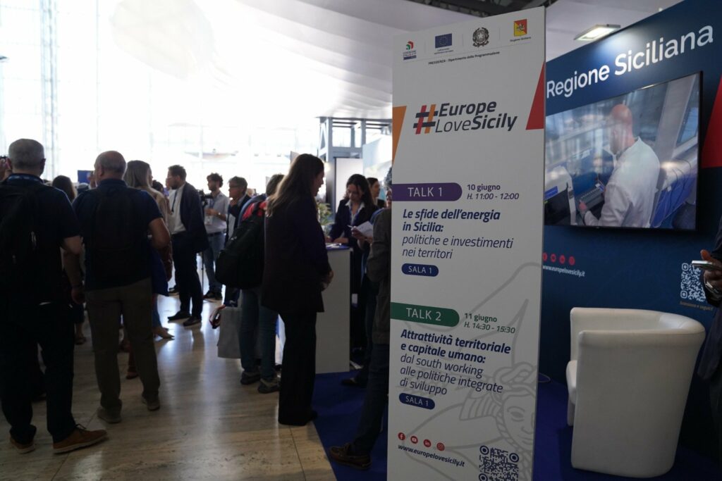 EuropeLoveSicily Regione Siciliana a Forum PA
